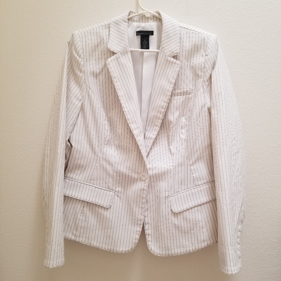 Lane Bryant 2 Piece Pin Stripe Pant Suit 14/16 - Picture 5 of 7